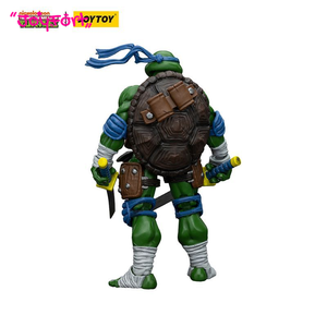 Figura de Acción Coleccionable JOYTOY Oficial y Original de TMNT-Leonardo, Escala 1/18, Articulada, con Accesorios - Product Image 2