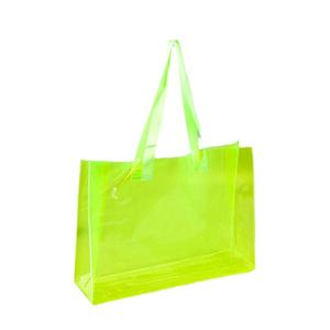 Bolsa de Hombro de Moda de Alta Calidad, Bolsa de Compras Holográfica Personalizable Reutilizable, Bolsas de Diseñador con Logotipo, Dos Aberturas, Impermeable, de PVC - Product Image 4