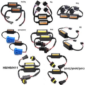 Arneses H4 de alta calidad decodificador Canbus sin errores EMC H7 <span class=keywords><strong>H11</strong></span> H13 condensador LED faros de coche accesorio - Product Image 5