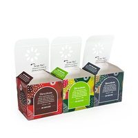 Caja de Embalaje de Cartón para Café y Té, Diseño Hueco, Personalizada, Desechable, de Alta Gama