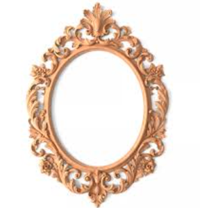 Cadres de miroir en bois massif (ornés / modernes) - Product Image 4