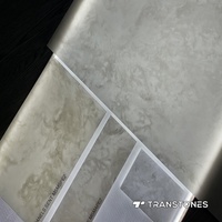 Panneau de résine de marbre artificiel translucide pierre frittée pour comptoirs décoration murale intérieure