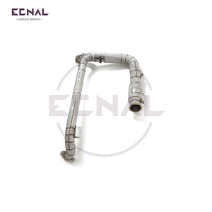 Ecnal para 2016 + Porsche Cayman Boxster 718 982 2,0 T 2,5 T tubo de escape de acero inoxidable aislado - Product Image 4