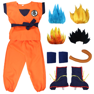 Costume d'anime Goku pour adulte personnalisé en usine pour Halloween OEM/ODM avec chaussures ceinture Vêtements de jeu de rôle inspirés du cinéma et de la télévision - Product Image 3