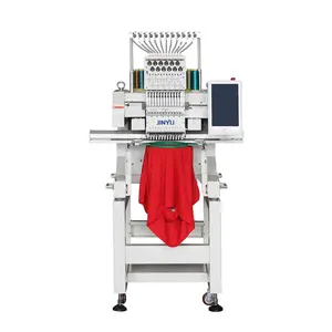 Jinyu-máquina de bordado de tela computarizada de un solo cabezal, maquinaria de ropa de alta calidad