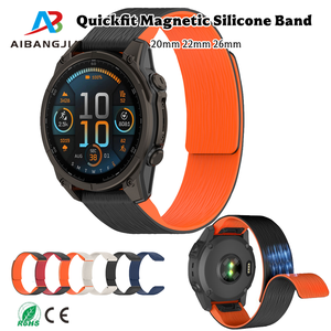 Correa de reloj magnética Quickfit de 20mm, 22mm y 26mm para Garmin Fenix Quatix Tactix Instinct <span class=keywords><strong>Smartwatch</strong></span> - Product Image 1