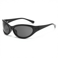 Lunettes de soleil en forme de cœur, style rétro chic, anti-UV, pour femmes, modèle HD 17039, préférées des influenceuses.