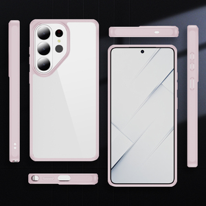 <span class=keywords><strong>Coque</strong></span> <span class=keywords><strong>de</strong></span> <span class=keywords><strong>téléphone</strong></span> transparente en PC TPU 2 en 1 avec protection antichoc pour l'objectif surélevé, découpes précises pour <span class=keywords><strong>Samsung</strong></span> S26 Ultra - Product Image 2