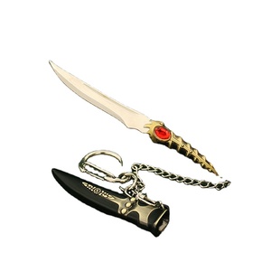 All'ingrosso TikTok prodotto popolare 9cm Mini gioco <span class=keywords><strong>di</strong></span> metallo <span class=keywords><strong>di</strong></span> spada - Product Image 1