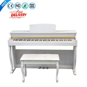 Free Design Customization Logo Good Quality Professional <b>Midi</b> Keyboard 88 Keys Electronic Digital Piano Beffa Hammer PVC Case 3 - Product Image 2
