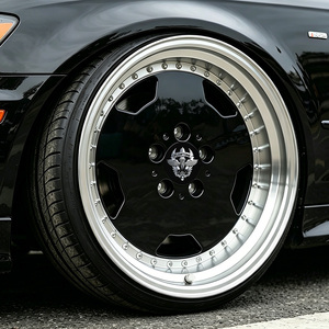 FLowtone Wheels Factory Vente en gros de <span class=keywords><strong>jantes</strong></span> en alliage rivetées à profil profond de 16, 17 et 18 <span class=keywords><strong>pouces</strong></span> 5x112 pour <span class=keywords><strong>Mercedes</strong></span>-Benz Classe C GLC Audi - Product Image 5