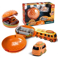 Voiture de sport jouet à lancer par éjection en plastique pour enfants, jeu au sol