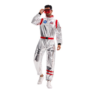 Disfraz de Astronauta Yi Xiaoyi, Unisex, para Adultos, para Halloween, con Gafas y Detalles Reflectantes - Product Image 2