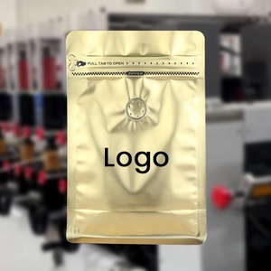 ถุงกาแฟพิมพ์โลโก้ตามสั่ง พร้อมซิปดึง, ถุงบรรจุเมล็ดกาแฟ 250 กรัม แบบมีวาล์ว ผลิตจำนวนมากตามสั่ง (OEM), ถุงแบบก้นแบนขายส่ง - Product Image 6