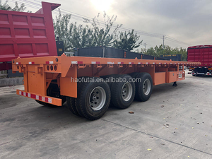 Semirremolque <span class=keywords><strong>de</strong></span> Plataforma <span class=keywords><strong>de</strong></span> 3 Ejes en Oferta con 12 Cierres para Contenedores para Transporte <span class=keywords><strong>de</strong></span> Contenedores en África - Product Image 4