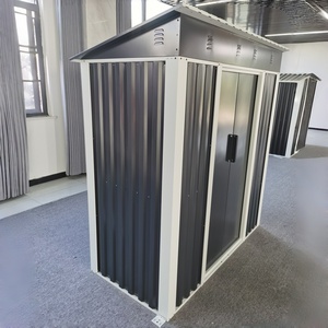 Casa Contenedor de Acero Impermeable, Resistente, Modular, Prefabricada, para Almacenamiento, Caseta para Herramientas, Casa para Mascotas, Uso en Jardín, Instalación Rápida, Ecológica - Product Image 1