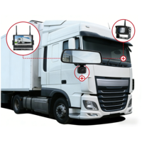 Système de caméra de recul sans fil 2,4 GHz pour camion, moniteur portable 7 pouces 720P, étanche IP68, pour remorque, camping-car, véhicule