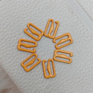 ตัวปรับสายเสื้อชั้นในสแตนเลส15มม. อุปกรณ์เสริมสำหรับชุดว่ายน้ำพร้อมห่วง9ห่วงและตัวเลื่อนคลิปหนีบเสื้อชั้นในทำจากโลหะ - Product Image 2