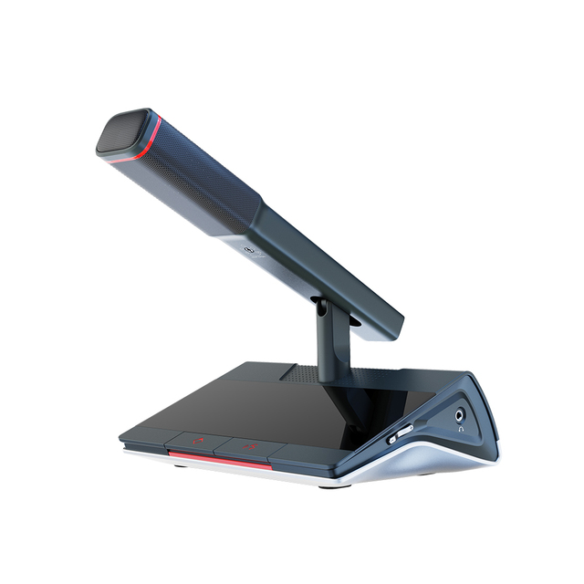 Full Digital Wired Hand-in-Hand Conference System Adjustable Mic Directivity Dual Backup Voting Function for Stable Meetings