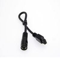 SM kabel 3P 2 Pin JST konektor ekstensi DC 5.5*2.1mm PVC sumber cahaya Visual steker kabel Jack untuk komputer LED CCTV