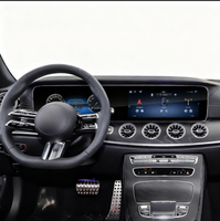 12.8 pouces Android double écran LCD numérique Cluster autoradio multimédia stéréo Kit pour Mercedes Benz E W213 2016-2023