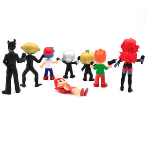 Figuras de Acción de <span class=keywords><strong>Friday</strong></span> Night <span class=keywords><strong>Funkin</strong></span> (HY, Alta Calidad), Juego de 6 Figuras de PVC, Skid Pump, <span class=keywords><strong>Friday</strong></span>, Whitty, Boyfriend - Product Image 4