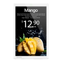 Etiqueta Digital de Precio para Estantes con Pantalla LCD Extensible Zkong, Etiqueta de Precio Digital con Pantalla LCD, Publicidad para Grandes Supermercados