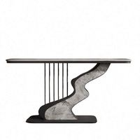 Table console de luxe pour la décoration de la maison et des hôtels, table console de designer vendue dans le monde entier