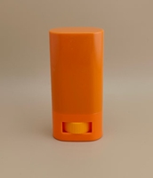 Récipient ovale vide en PP recyclable Bâton déodorant rechargeable Style de remplacement Bâton anti-transpirant