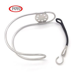 FOYO Support de bouée de <span class=keywords><strong>sauvetage</strong></span> en acier inoxydable 316 de haute qualité, résistant à l'usure, avec corde en nylon pour bateaux, nouveau, toutes positions - Product Image 5