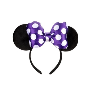 Light Up Minnie <b>Mouse</b> Headband Heart Shape Flashing LED Hair Accessory For Children Christmas Party Decorations - Product Image 2