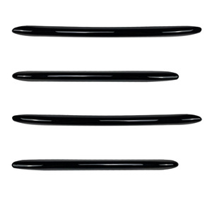 Mercedes-Benz C-Class W206 Front Bumper Grille Trim Piano Black Carbon Fiber Matte Silver ABS Exterior Modification - Product Image 4