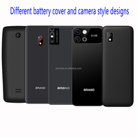Odm Oem Sim ganda 4g Volte Unlocked T9 Keypad 4 inci layar sentuh Ram 6GB Rom 128GB kamera belakang 16mp ponsel Android