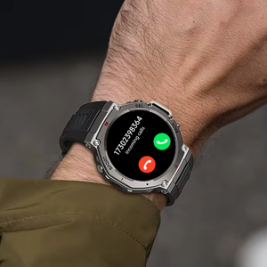 Đồng hồ kỹ thuật số thể thao ngoài trời theo dõi thông minh đồng hồ dm58 Smartwatch GPS la bàn điện dự trữ <span class=keywords><strong>BT</strong></span> cuộc gọi kết nối điện thoại di động - Product Image 4
