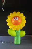 Fleur gonflable géante pour la décoration commerciale, la publicité et la promotion d'événements importants