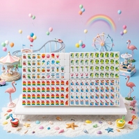 2026 Vente en gros Mini Mahjong américain pour parcs d'attractions d'été en stock, tuiles en acrylique de qualité supérieure personnalisées, coffret cadeau de luxe