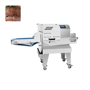 Commercial Stainless Steel Electric <b>Meat</b> Slicer Chicken Breast and Salmon <b>Cutting</b> <b>Machine</b> New and Used Condition - Product Image 2