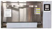 Cuisinière électrique en acier inoxydable gris argenté QL-ER01, 1 niveau, cuisine professionnelle multifonction, 5,2 kW, 380 V, 50 Hz pour la Thaïlande
