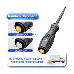 B05 <strong>Word</strong>/cross Screwdrivers Neon Bulb Indicator Meter Electric Pen Insulated Electrician Highlight Pocket Tester Pen Tools - Product Image 6