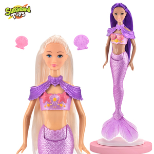 Bambola Sirena 2025 Nuova Moda in Plastica per Casa, Modello <span class=keywords><strong>Cartone</strong></span> <span class=keywords><strong>Animato</strong></span> Carino, <span class=keywords><strong>Principessa</strong></span> Interattiva per Bambine - Product Image 4