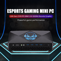 Mini PC para Juegos de 13.ª Generación con Win11 Pro, WiFi6, I7 13700HX, I9 13900HX, DDR5, HD2.0, PCIE4.0, NVI-DIA RTX3060 12G, para Gamers