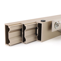 Rail de tiroir à fermeture douce en aluminium de haute qualité, nouveau matériau, petite table coulissante