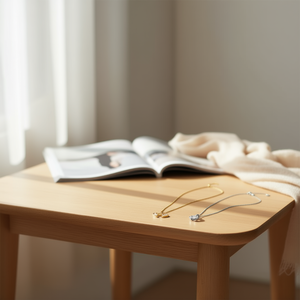 Collana con Ciondolo a Forma di Lettera Q con Diamante, in Acciaio Inossidabile 6mm, Oro e Argento, Minimalista per Uso Quotidiano, Unisex - Product Image 2