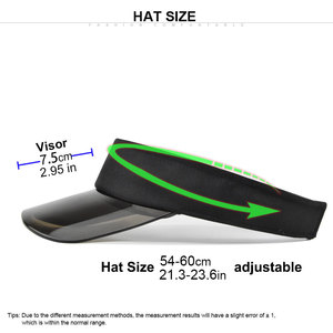 Bán Buôn Phong Cách Rõ Ràng <span class=keywords><strong>Visor</strong></span> Cap Mặt Trời Trong Suốt <span class=keywords><strong>Hat</strong></span> Cho UV Bảo Vệ Trọng Lượng Nhẹ Có Thể Điều Chỉnh Hợp Thời Trang Mùa Hè Phụ Kiện - Product Image 2
