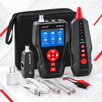 Testeur de câbles réseau multifonction NF-8601W avec traceur de fils, détecteur de tension sans contact (NCV), testeur de câbles réseau PoE, 8 unités à distance, testeur RJ45 BNC Coax