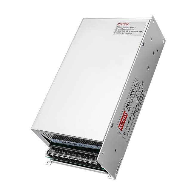 1000W 0-12V 24V 36V 48V 60V 72V 80V 110V 150V 220V Industrial Adjustable SMPS Transformer CC/CV AC DC Switching Power Supply