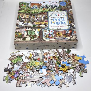 Puzzles pour enfants, jouets éducatifs en plastique, animaux, dinosaures, <span class=keywords><strong>puzzle</strong></span> DIY, personnalisés pour les garçons et les filles, ensemble cadeau - Product Image 6