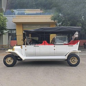 Elegante Vehículo Turístico Eléctrico Retro con Cabina Espaciosa para Negocios de Turismo Comercial - Product Image 1