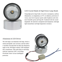 Lampe murale intérieure LED RGB en aluminium de haute qualité avec télécommande, design moderne, service tout-en-un