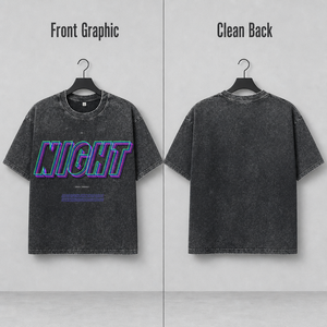 <b>Vintage</b> Wash Oversized Mens Graphic <b>Tee</b> Neon Letter Print Short Sleeve Streetwear T Shirt Y2K Premium Urban Wholesale Supplier - Product Image 2